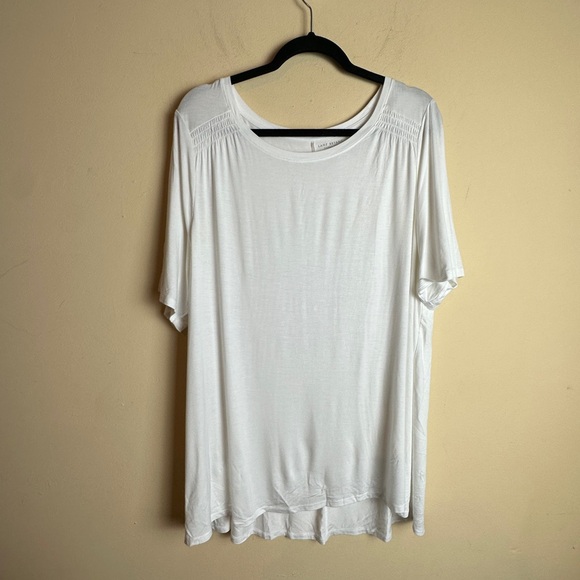 Lane Bryant NWT White Swing Tee Short Sleeve T-Shirt Womens Size 18 / 20 - Picture 13 of 13